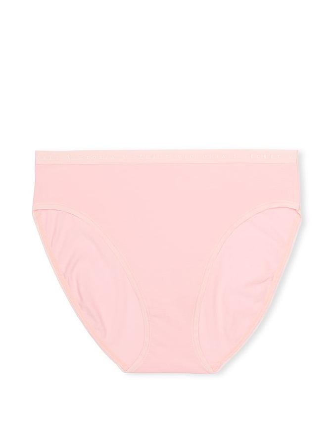 Stretch Cotton High-Leg Brief Panty image number 2