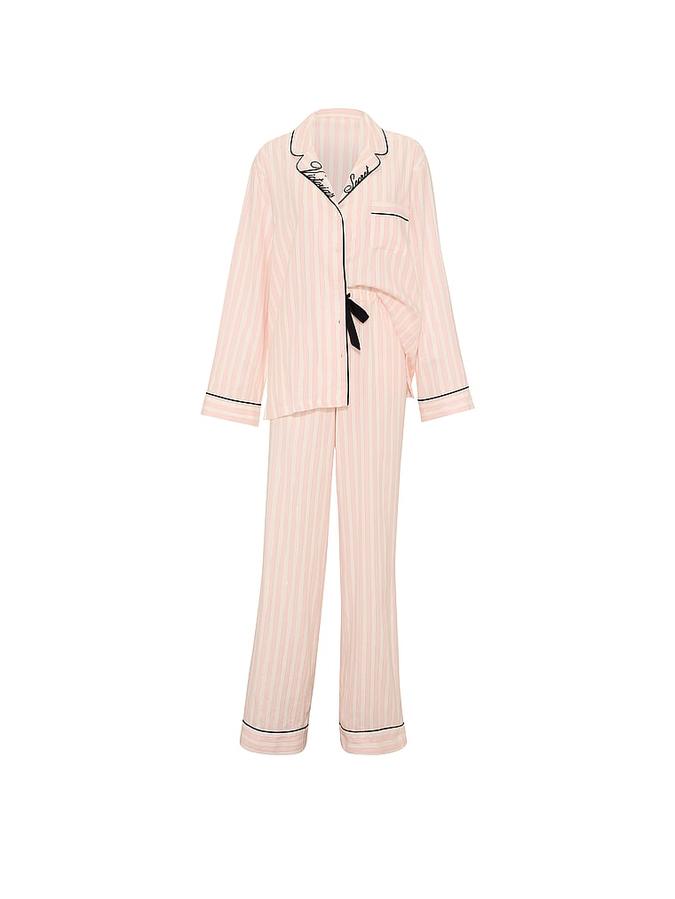 Flannel Long Pajama Set image number 2