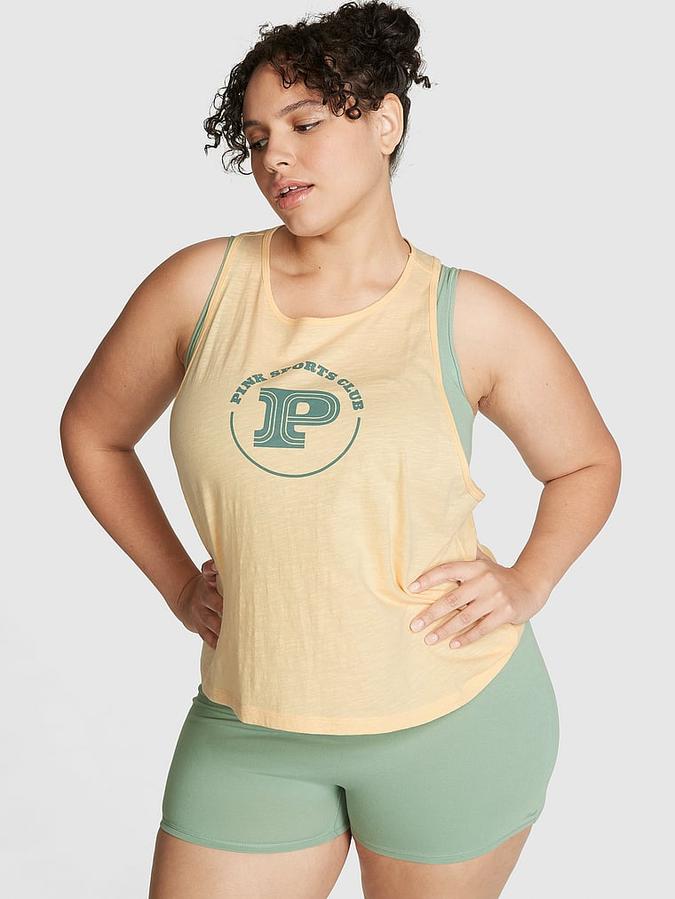 Cotton Racerback Tank Top image number 0