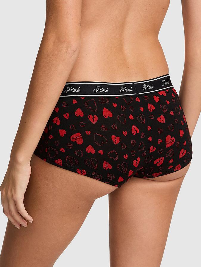 Logo Cotton Boyshort Panty