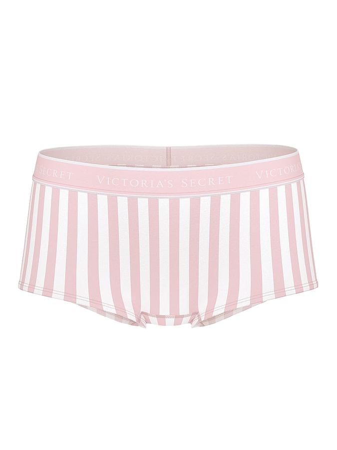 Logo Cotton Boyshort Panty image number 2