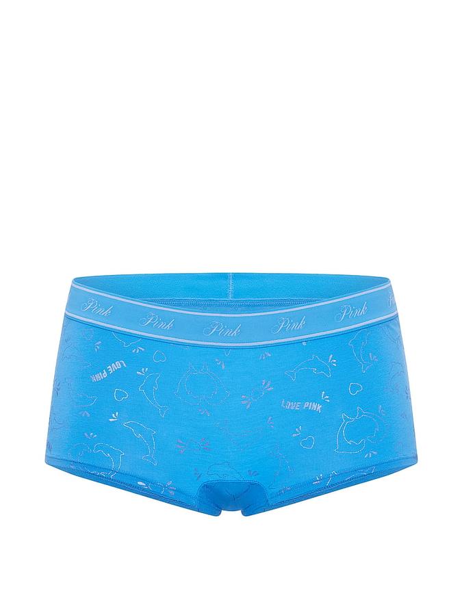 Logo Cotton Boyshort Panty image number 2