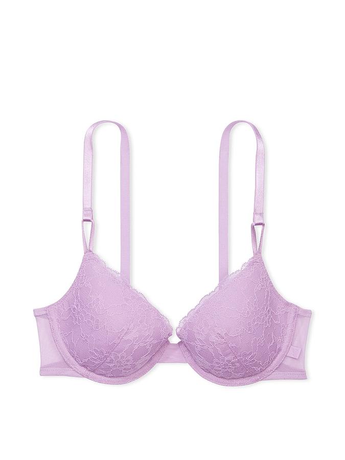 Purple Lace Push-Up Bra Lace Push-Up Bra