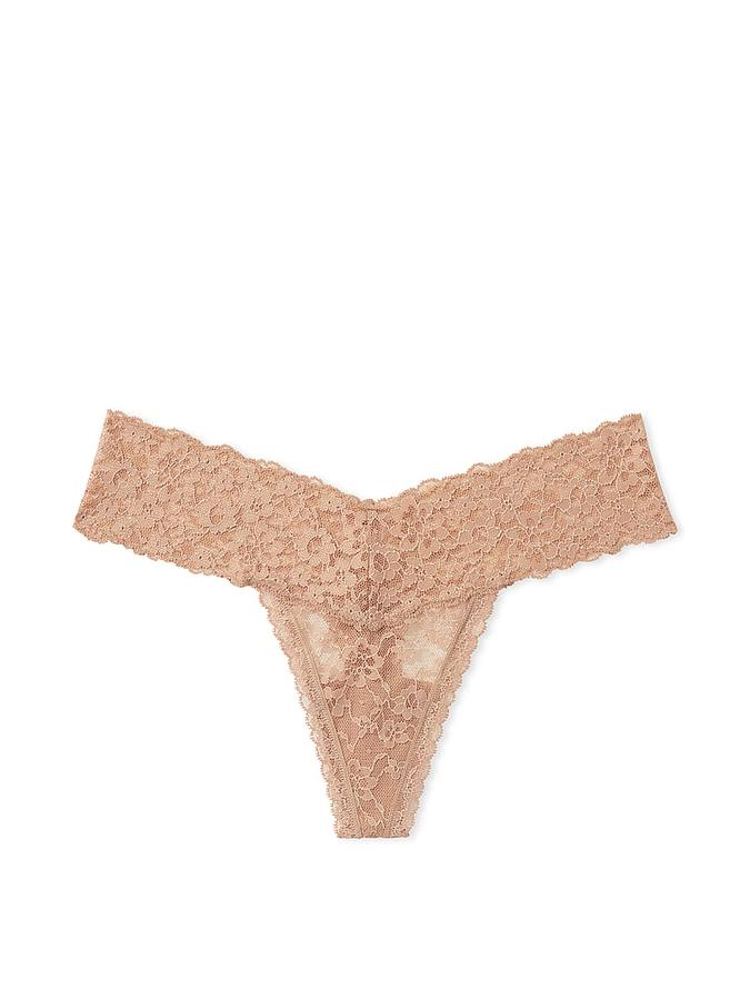 Posey Lace Thong Panty image number 1