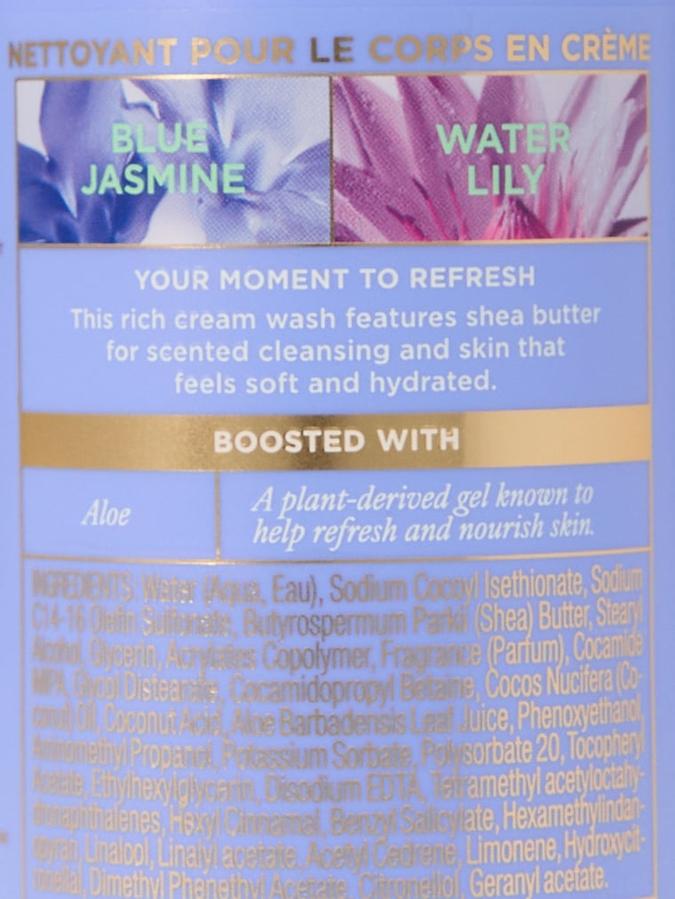 Blue Jasmine Water Lily Natural Beauty Cleanser Body Cream image number 1