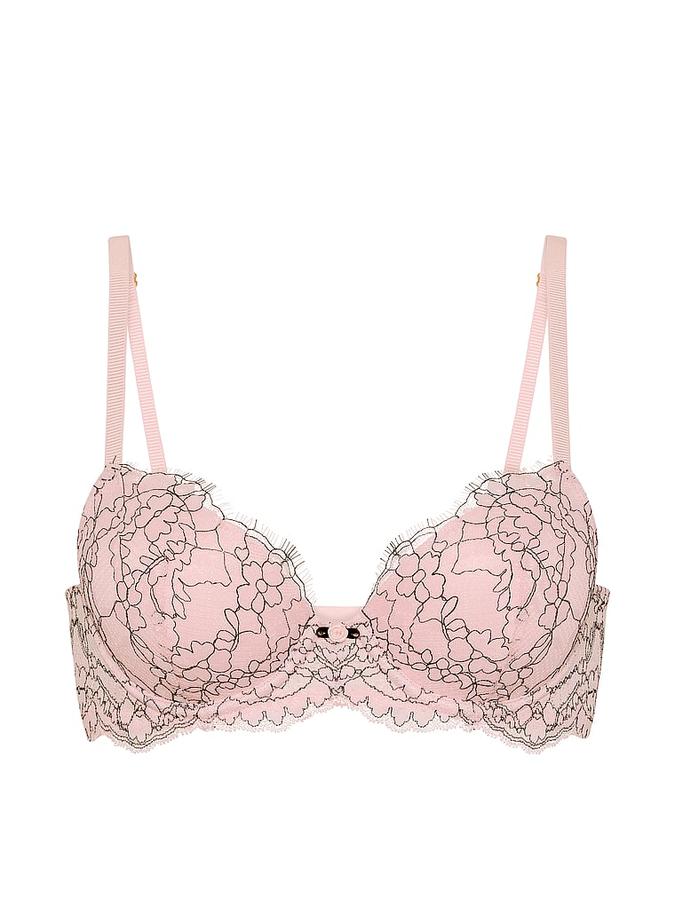 Lace Lightly Lined Demi Bra image number 2