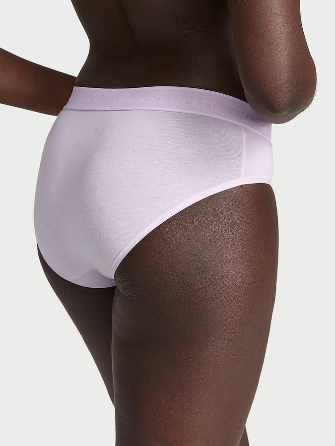 Logo Cotton Hiphugger Panty