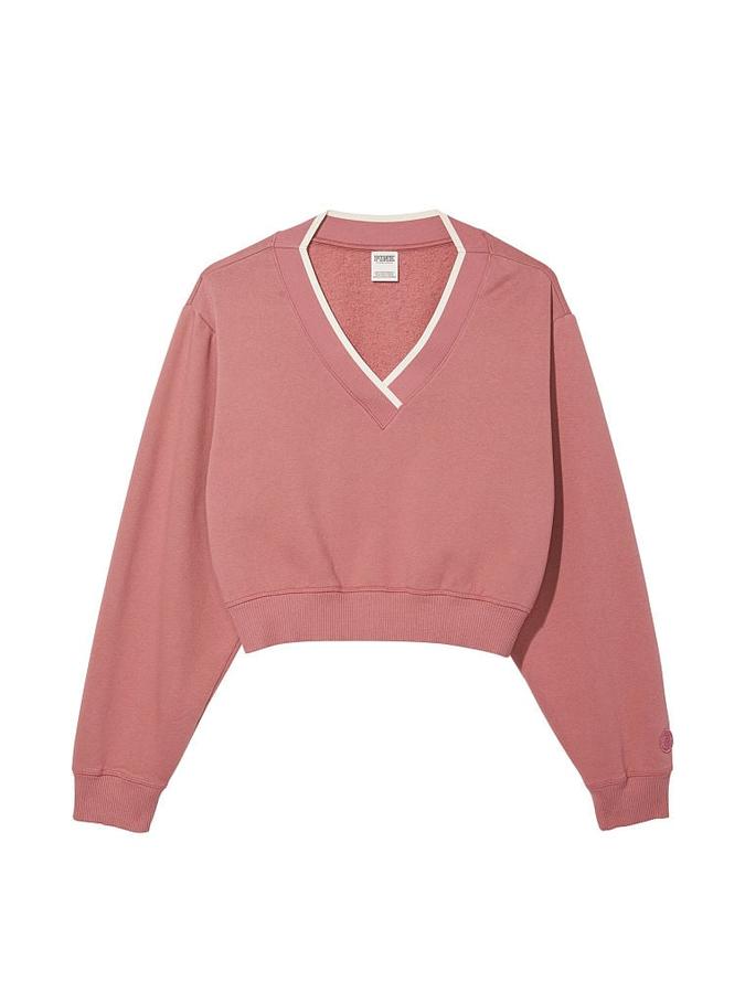 Premium Fleece V-Neck Pullover image number 2