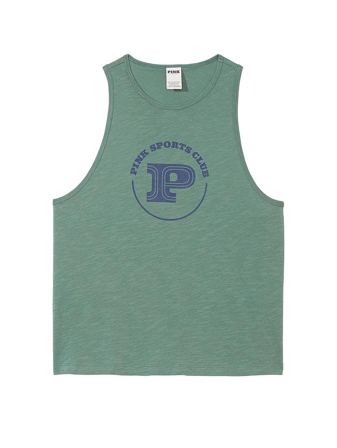 Cotton Racerback Tank Top image number 2