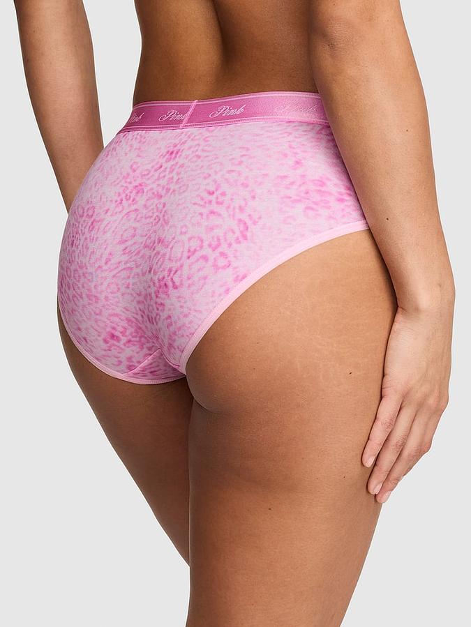Logo Cotton Hiphugger Panty