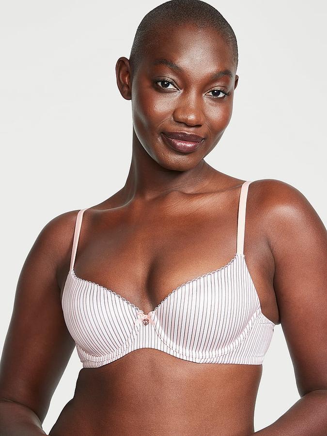 Lightly Lined Smooth Demi Bra image number 0