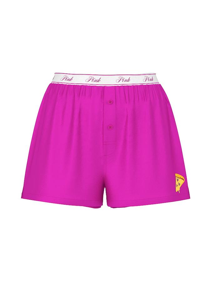 Silky Sleep Boxy Pajama Shorts image number 2