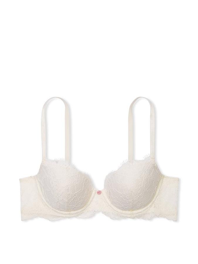 Lace Lightly Lined Classic Coverage Demi Bra image number 2