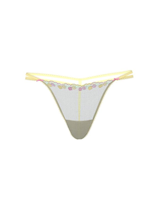 Wink Strappy V- String Thong Panty image number 2