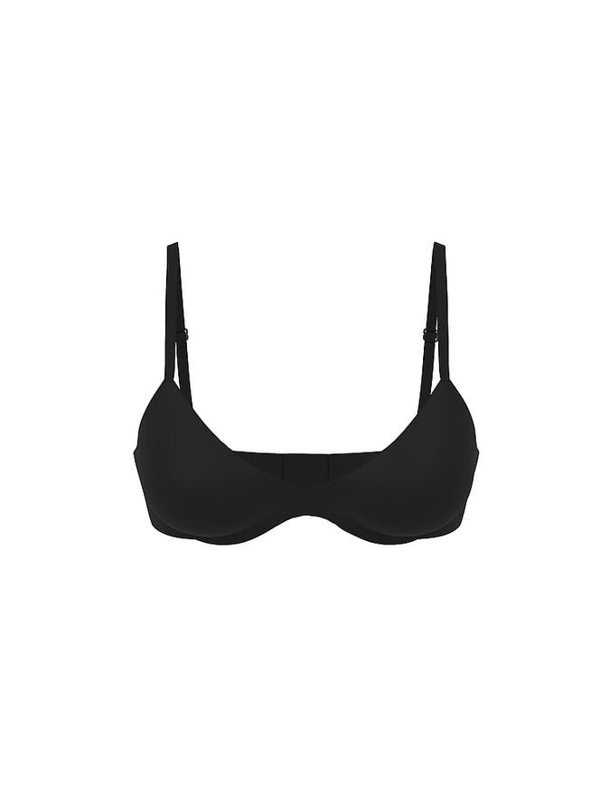 FlexFactor Lightly Lined Plunge Demi Bra image number 2