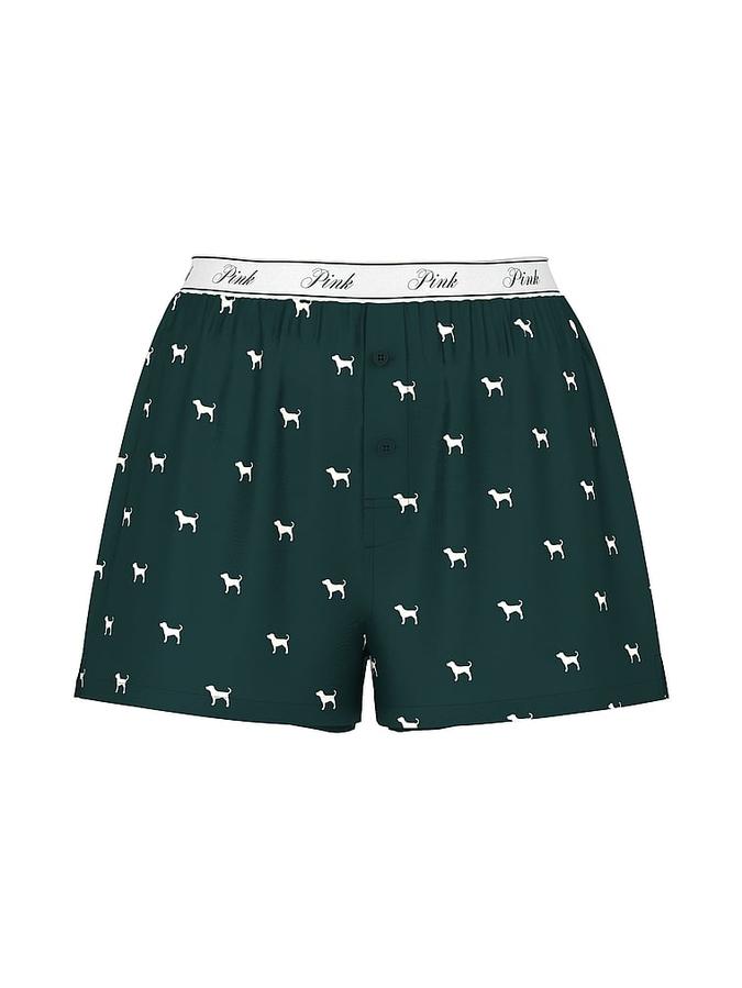 Silky Sleep Boxy Pajama Shorts image number 2