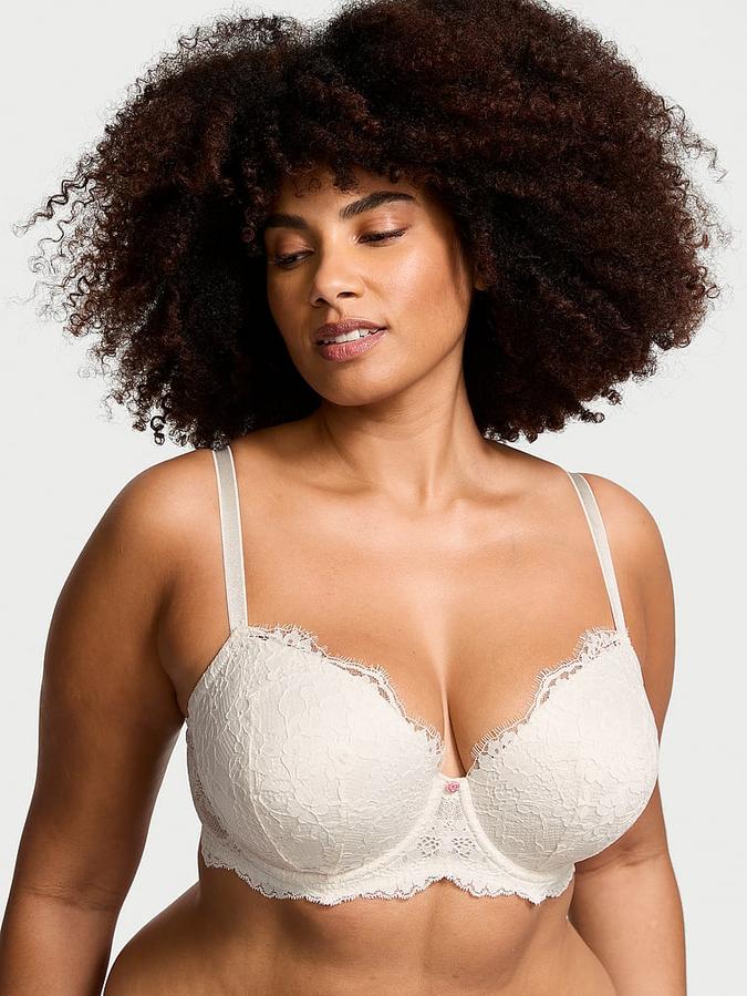 Lace Lightly Lined Classic Coverage Demi Bra