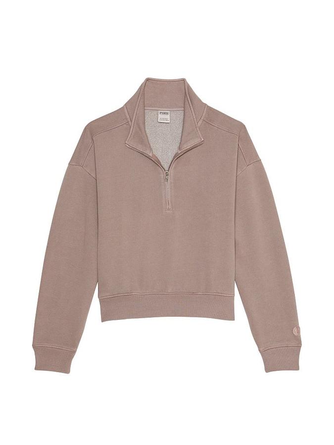 Premium Fleece Half-Zip Sweatshirt image number 2