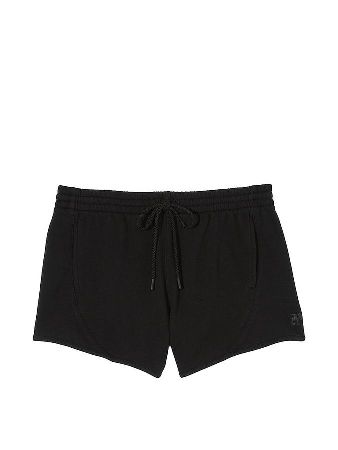 Ivy Fleece Curved Hem Shorts image number 2