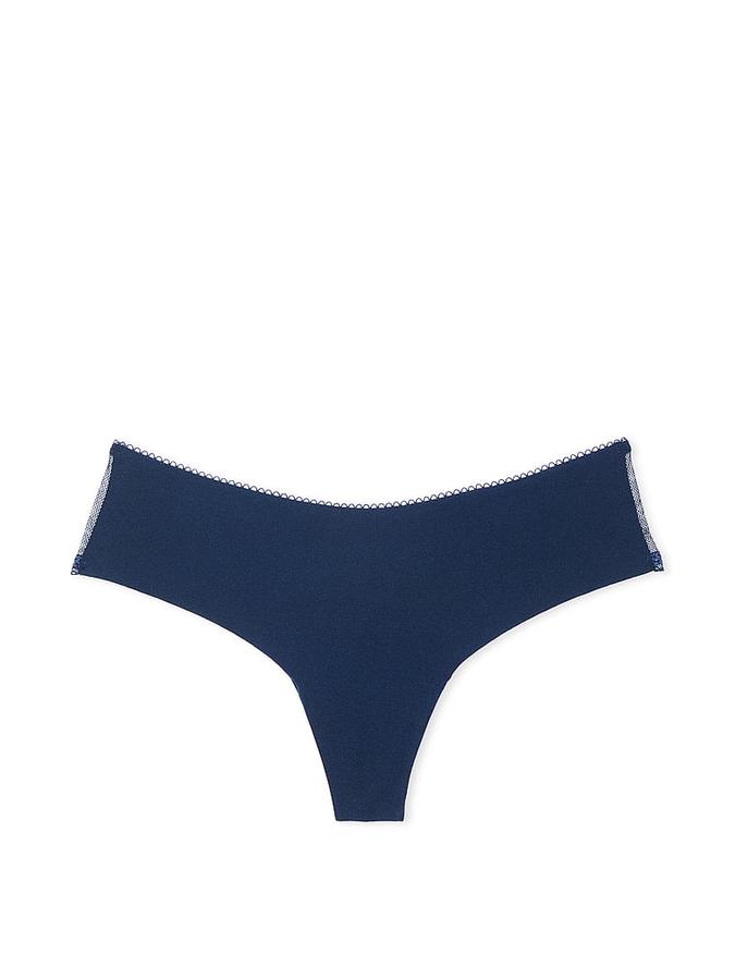 No-Show Lace-Back Thong Panty