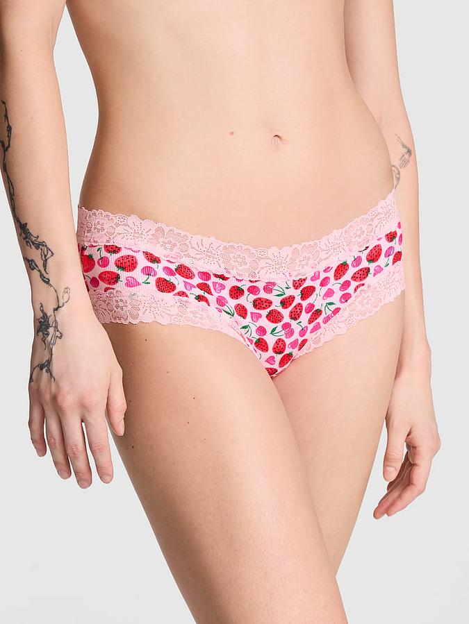 Wink Lace-Trim Cheeky Panty