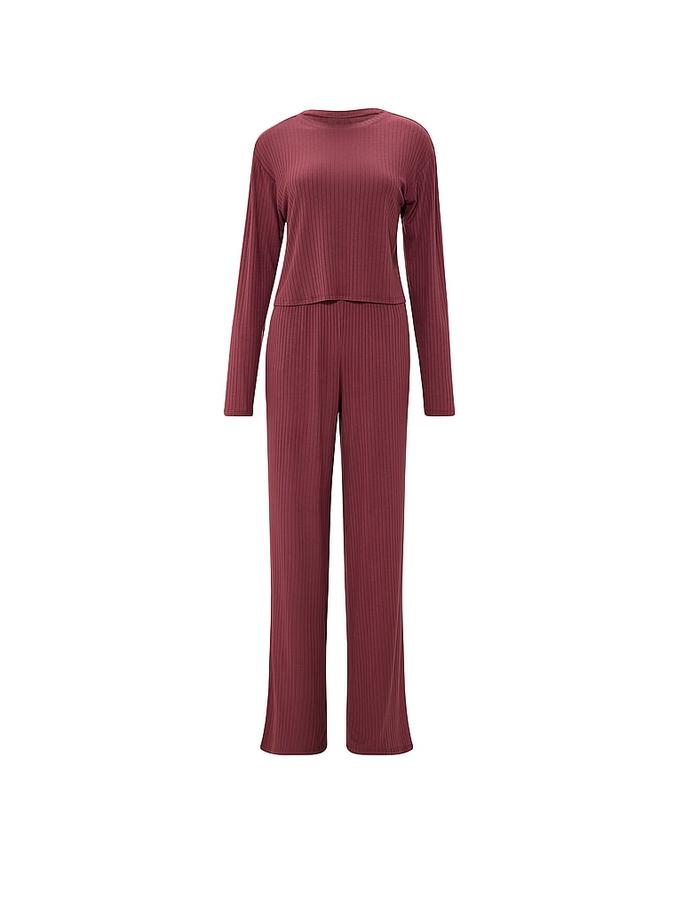 SoSoft&trade; Modal Wide-Rib Long Lounge Set image number 2