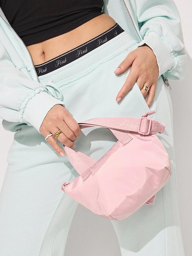 Mini Crossbody Nylon Tote Bag image number 3