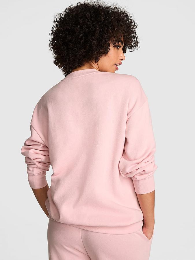 Ivy Fleece Oversized Crew Sweatshirt
