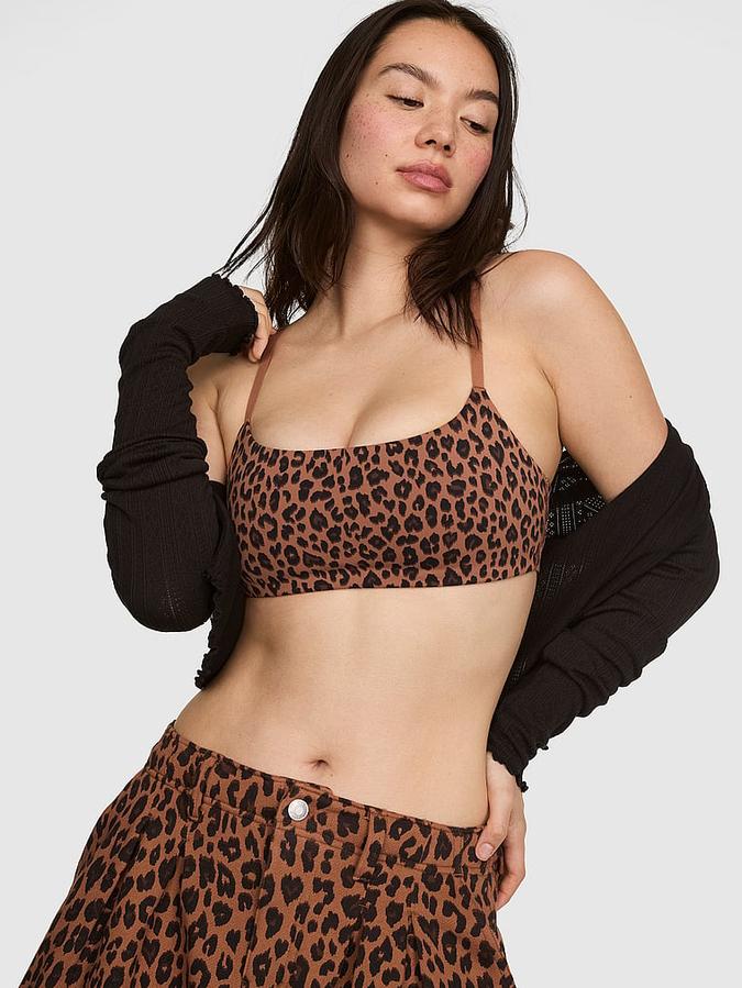 PINK Relay? Square-Neck Sports Bra