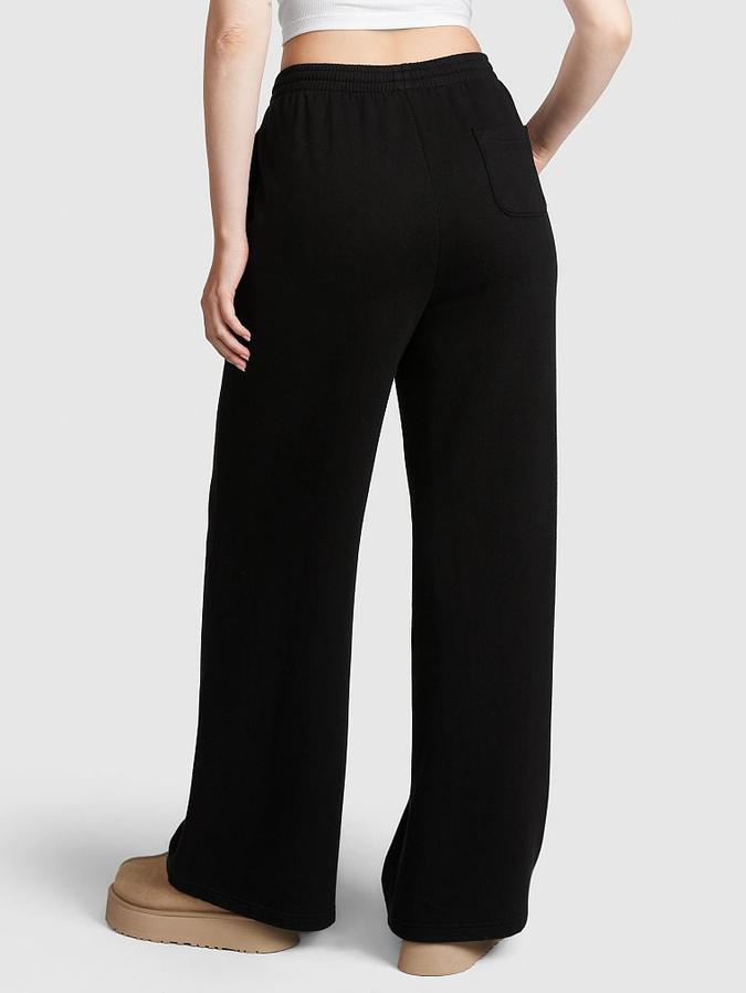 Premium Fleece Wide-Leg Pants image number 1