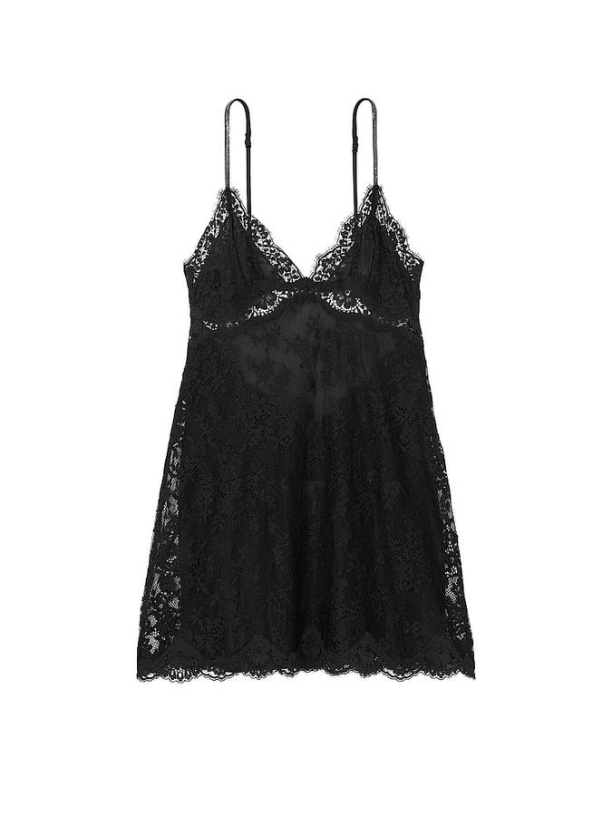 Twinkle Strap Lace Slip Dress image number 2