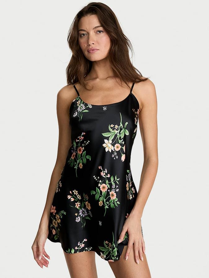 Heritage Stripe Satin Mini Slip