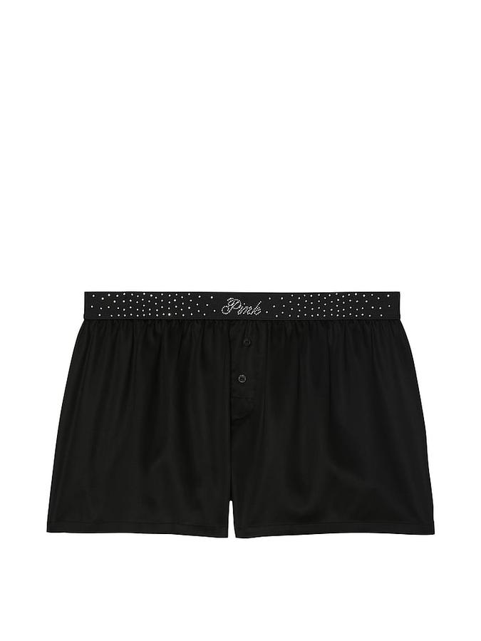Silky Sleep Shine Boxy Pajama Shorts image number 2