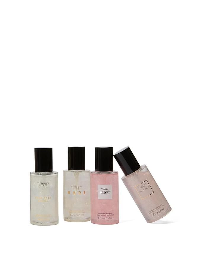 Mini Shimmer Fine Fragrance Mist 4-Piece Gift Set image number 0