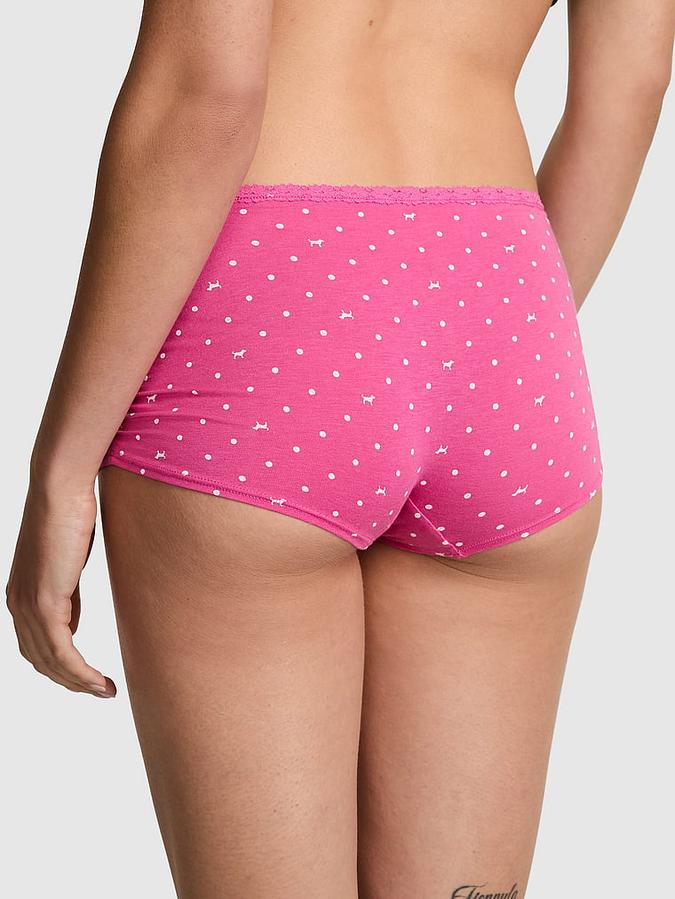 Cotton Dorm Boyshort Panty