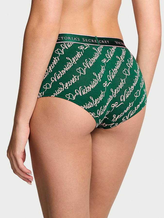 Logo Cotton Boyshort Panty