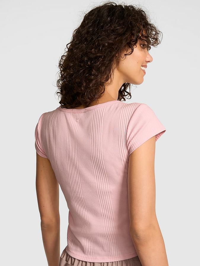 Multi Rib Henley Tee image number 1