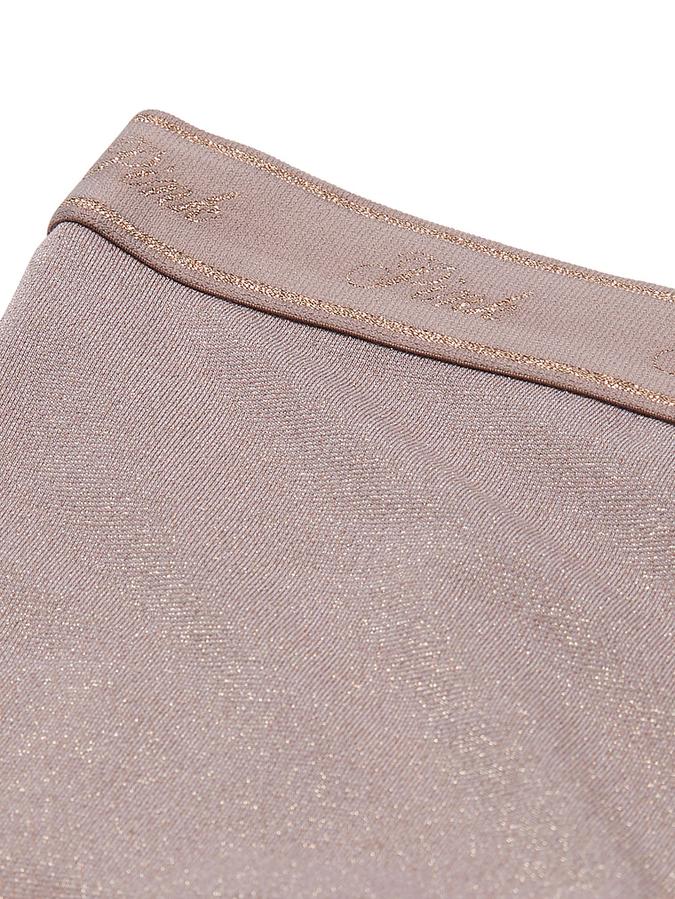 

Logo Cotton Shimmer Boyshort Panty image number 1