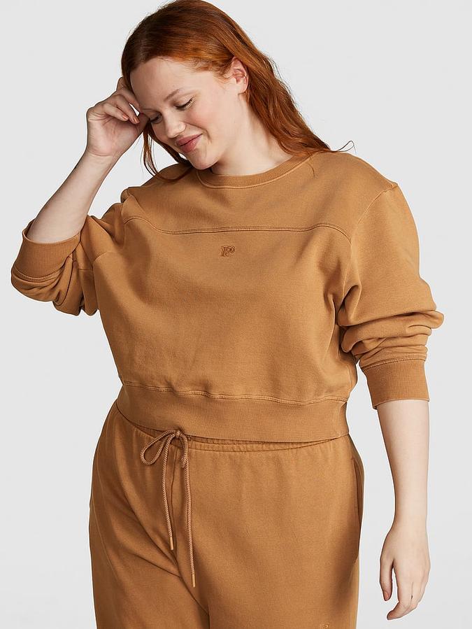Ivy Fleece Yoke Seam Crew Sweatshirt image number 0