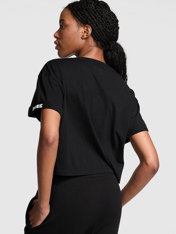 Campus Cotton Cropped Tee image number 1