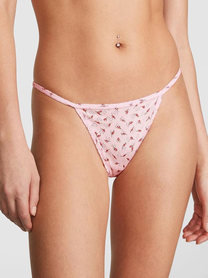 Cotton V-String Panty image number 0