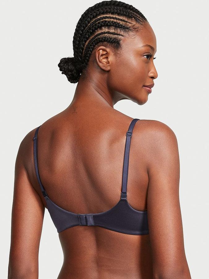 Lightly Lined Lace-Cup Demi Bra image number 1