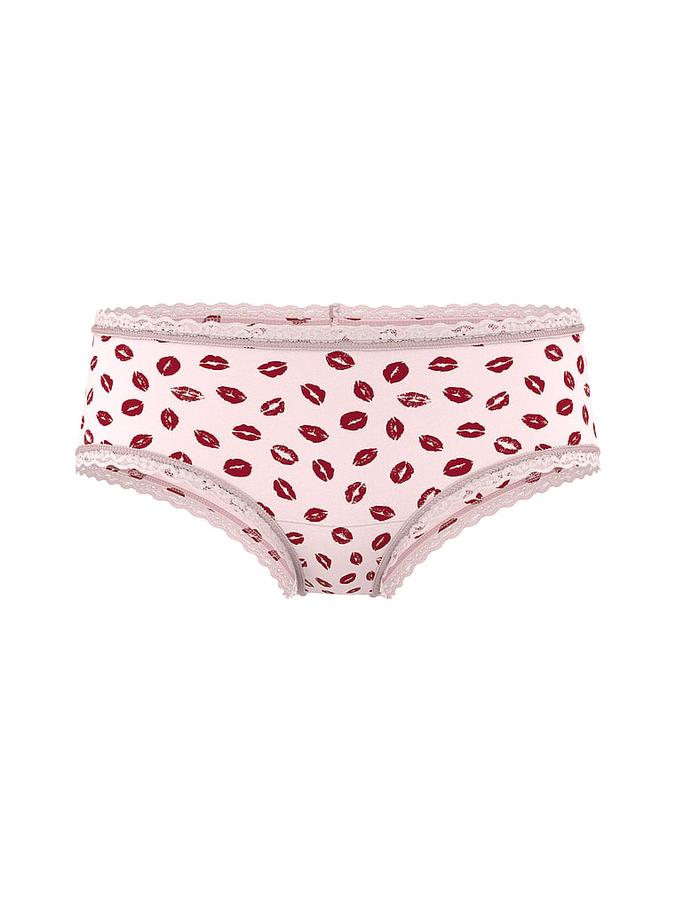 Cotton Lace-Waist Cheeky Panty image number 0