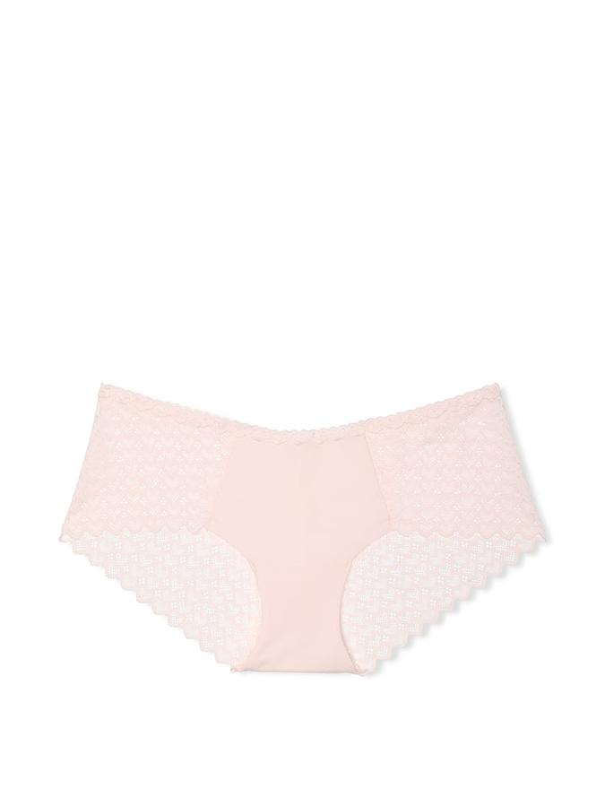 No-Show Heart Lace Hiphugger Panty image number 2