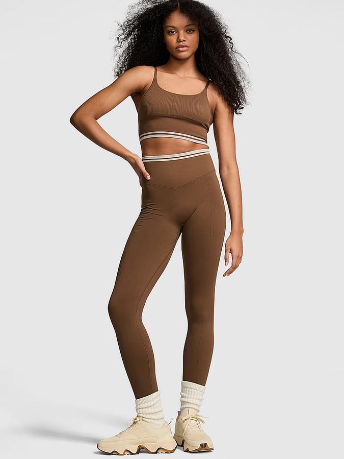 Seamless Longline Sports Bra image number 4