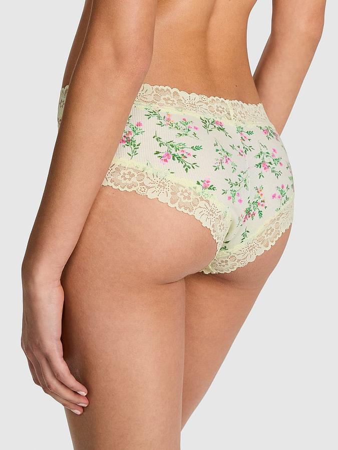 Wink Lace-Trim Cheeky Panty