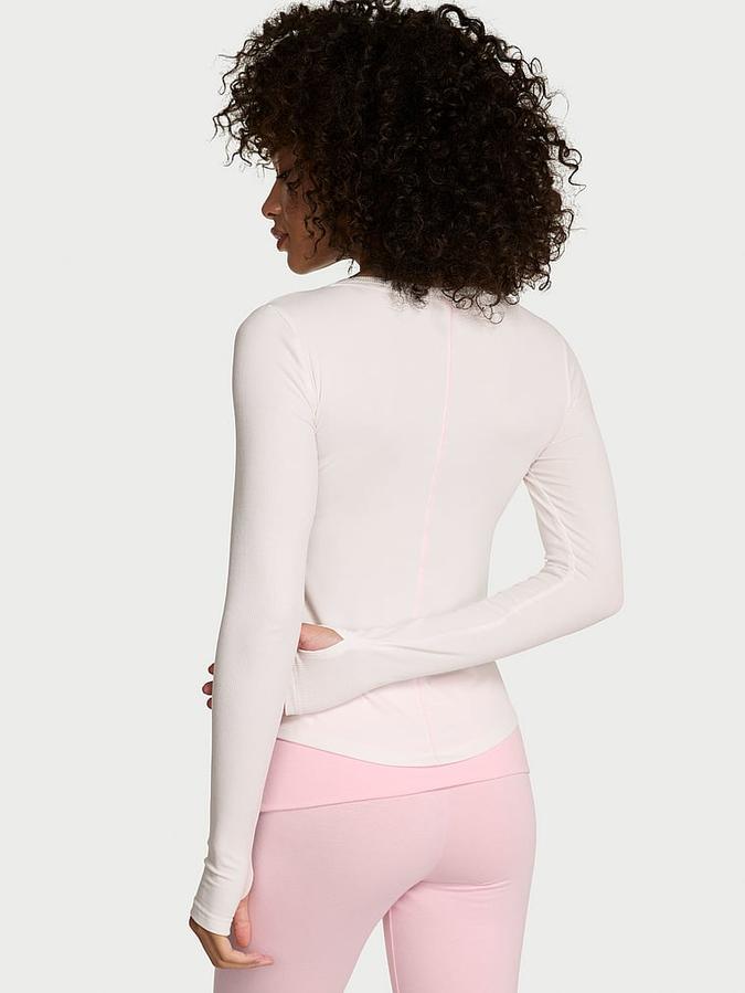 VS Iconic Rib Long-Sleeve Tee