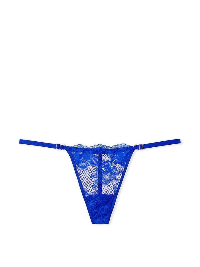 Fishnet Lace V-String Panty image number 2
