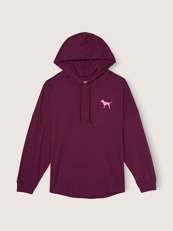 Cotton Oversized Hooded T-Shirt image number 2