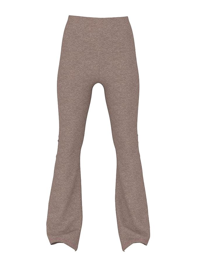 All-Day Cotton Foldover Flare Leggings image number 2